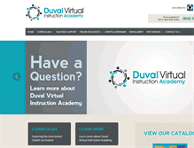 Tablet Screenshot of duvalvirtualk5.org